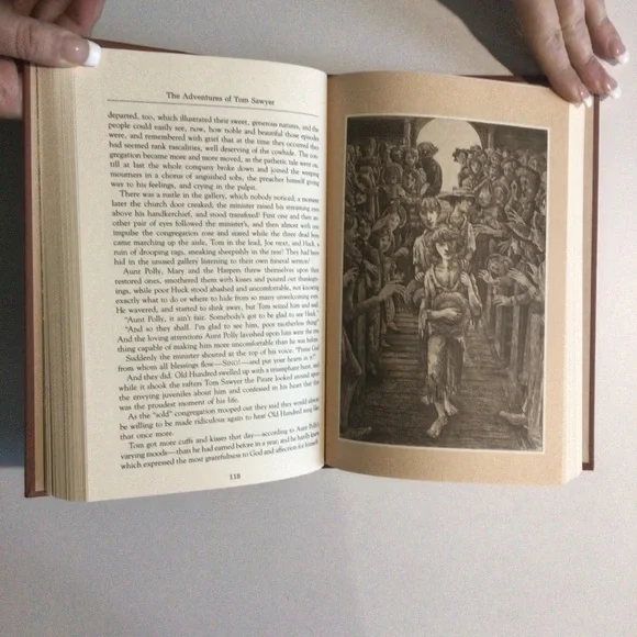 Tom Sawyer by Mark Twain Hardcover Book - Picture 11 of 14